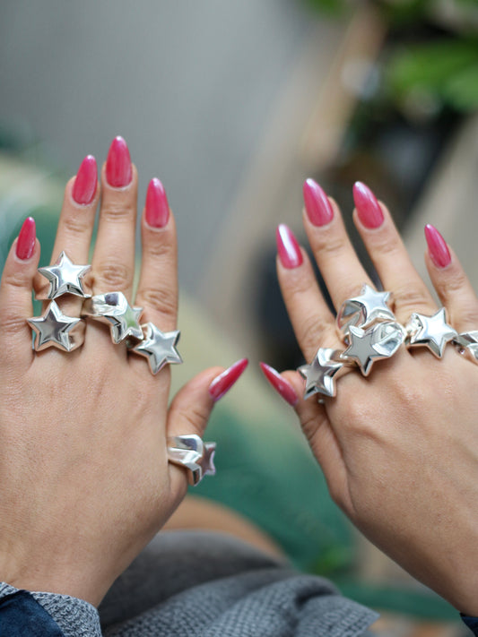"TORA" SILVER RING
